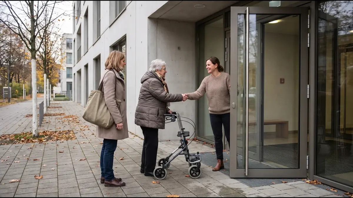 Illustration: Motiv zu Pflegeplatz frei, Pflegeheime