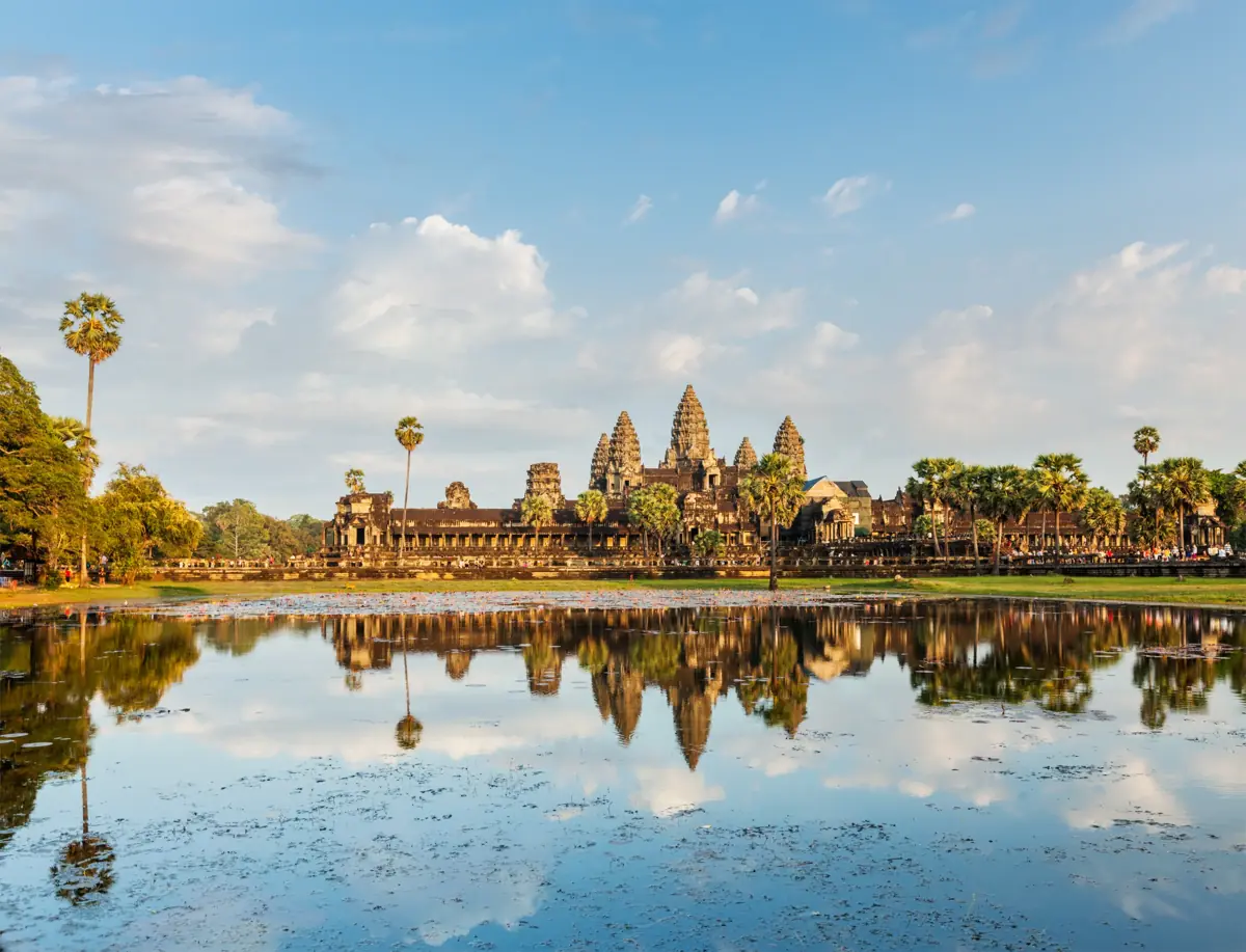 Angkor Wat in Cambodia, one of the World Heritage sites in Welterbe-Pass